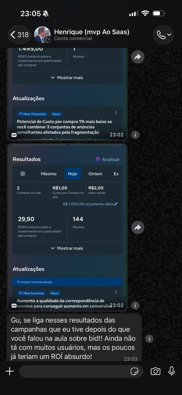 Depoimento de aluno 5